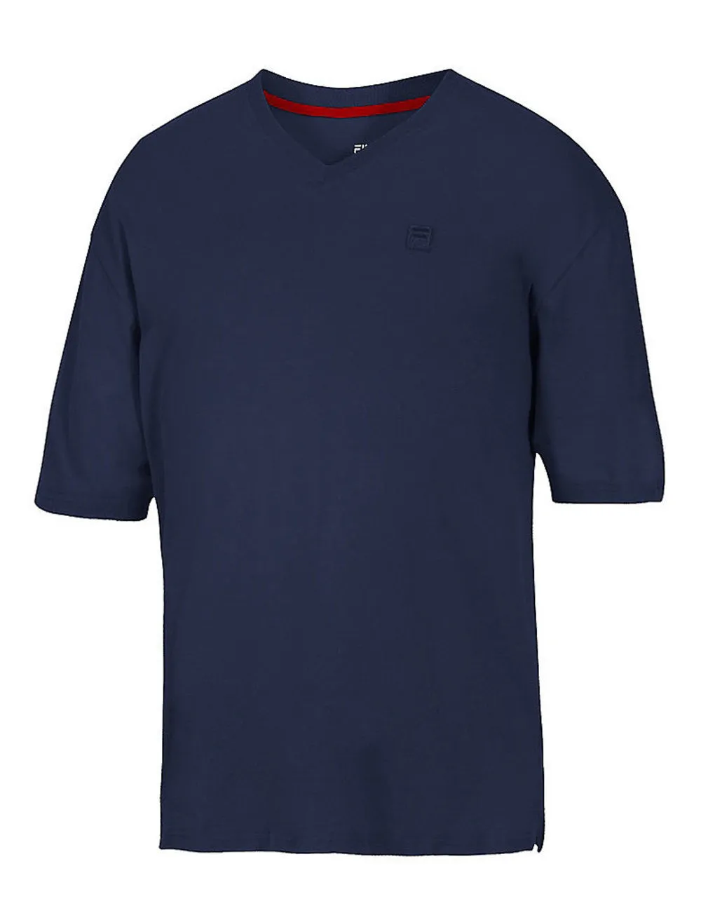 Basic V Neck Tall T-Shirt by Fila