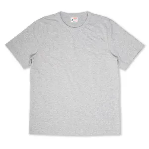 BT-06 GUSSET TEE grey melee extra heavy jersey