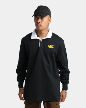 Canterbury Classic #8 Long Sleeve Rugby Jersey Black