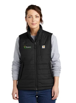Carhartt Womens Gilliam Vest, Black [Black's Valley AG]