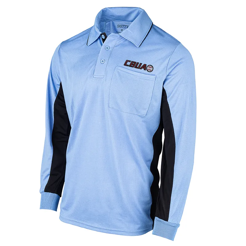 CBUAO LOGO MLB Replica Long Sleeve Umpire Shirts