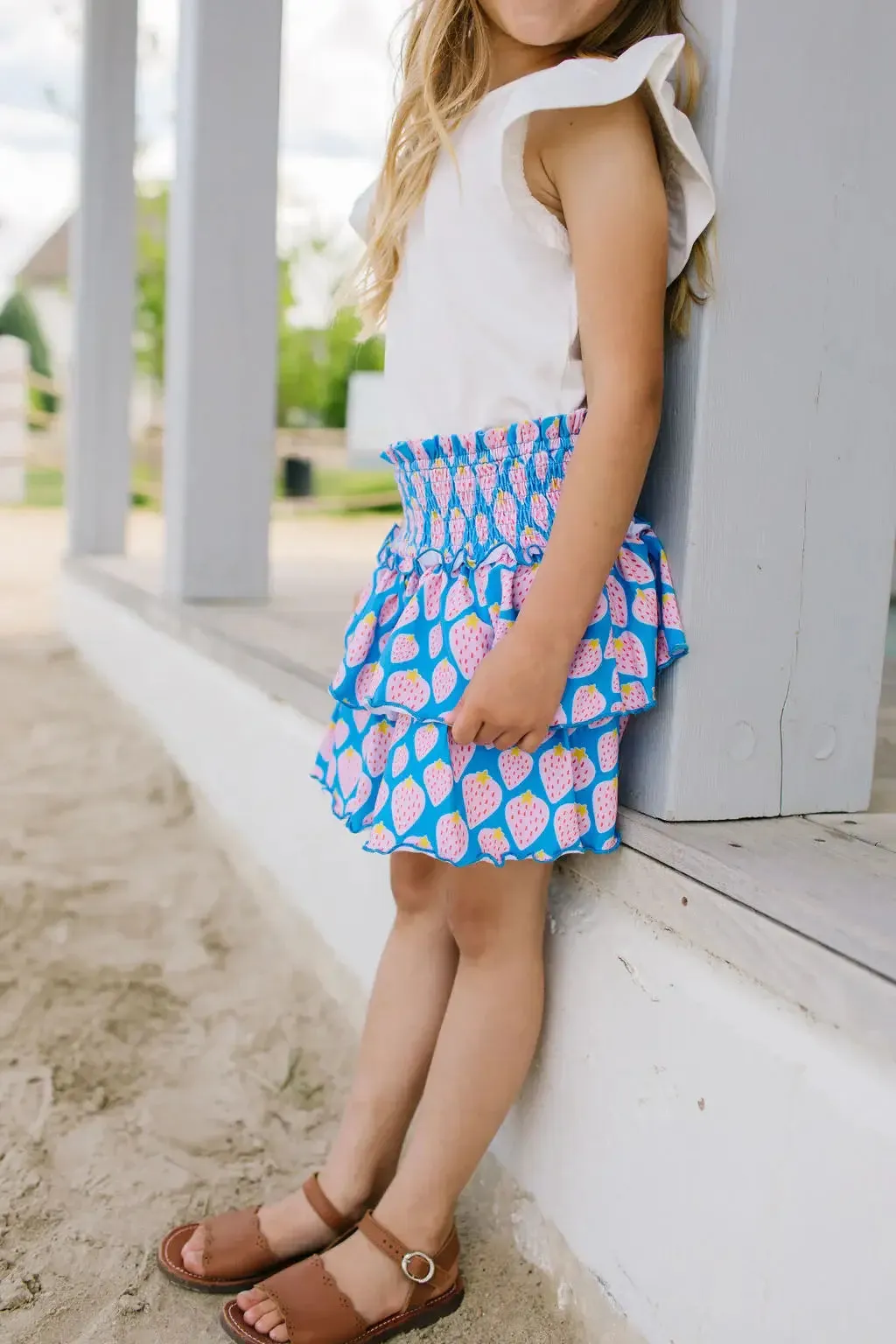 Flutter Tee in White