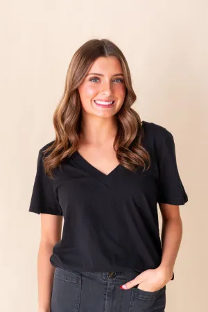 Girlfriend V-Neck Tee