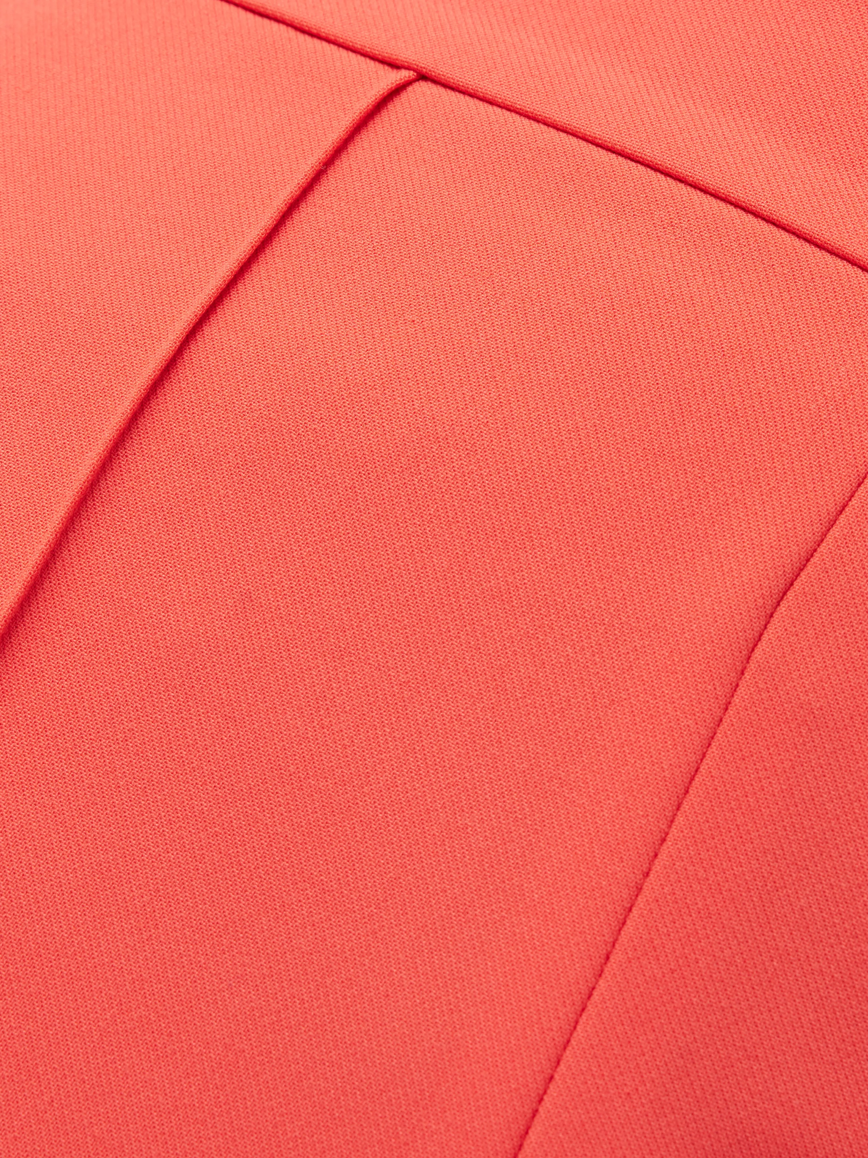 Italian Modern Crepe Sailor Trouser | Coral