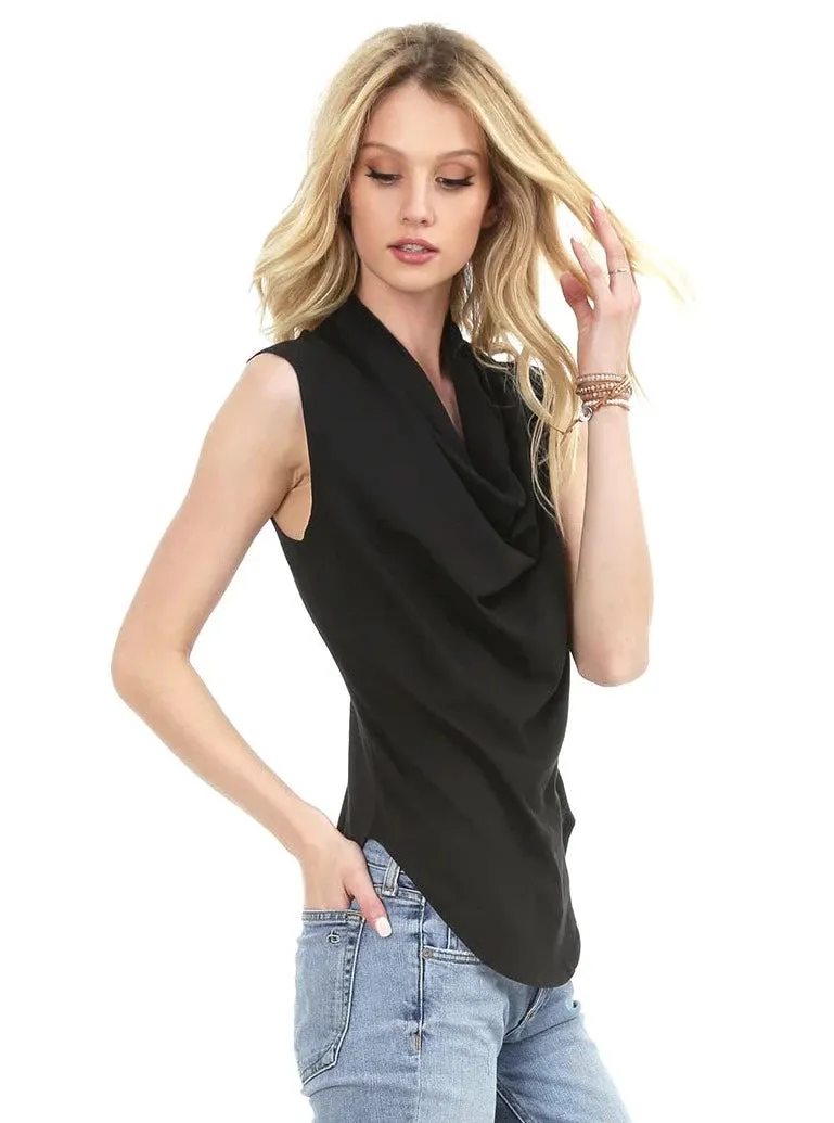 Light Weight SS Cowl Top [Black-B-30020]