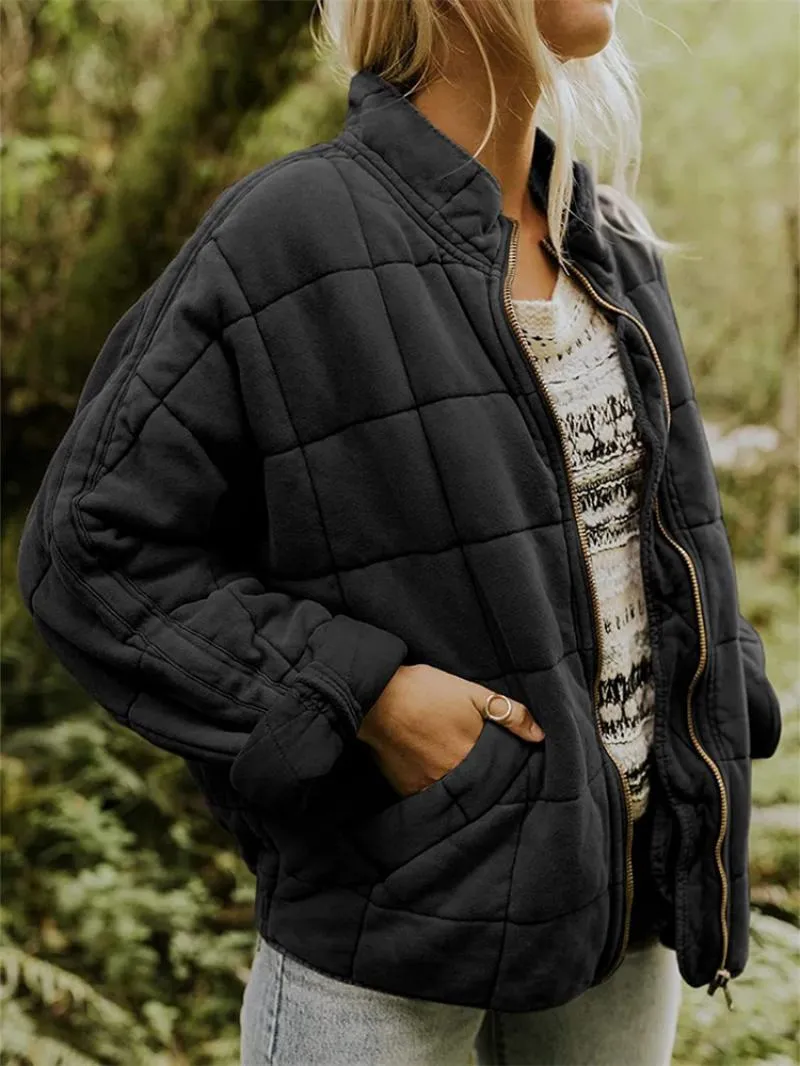 Lily | Modern Quilted Jacket