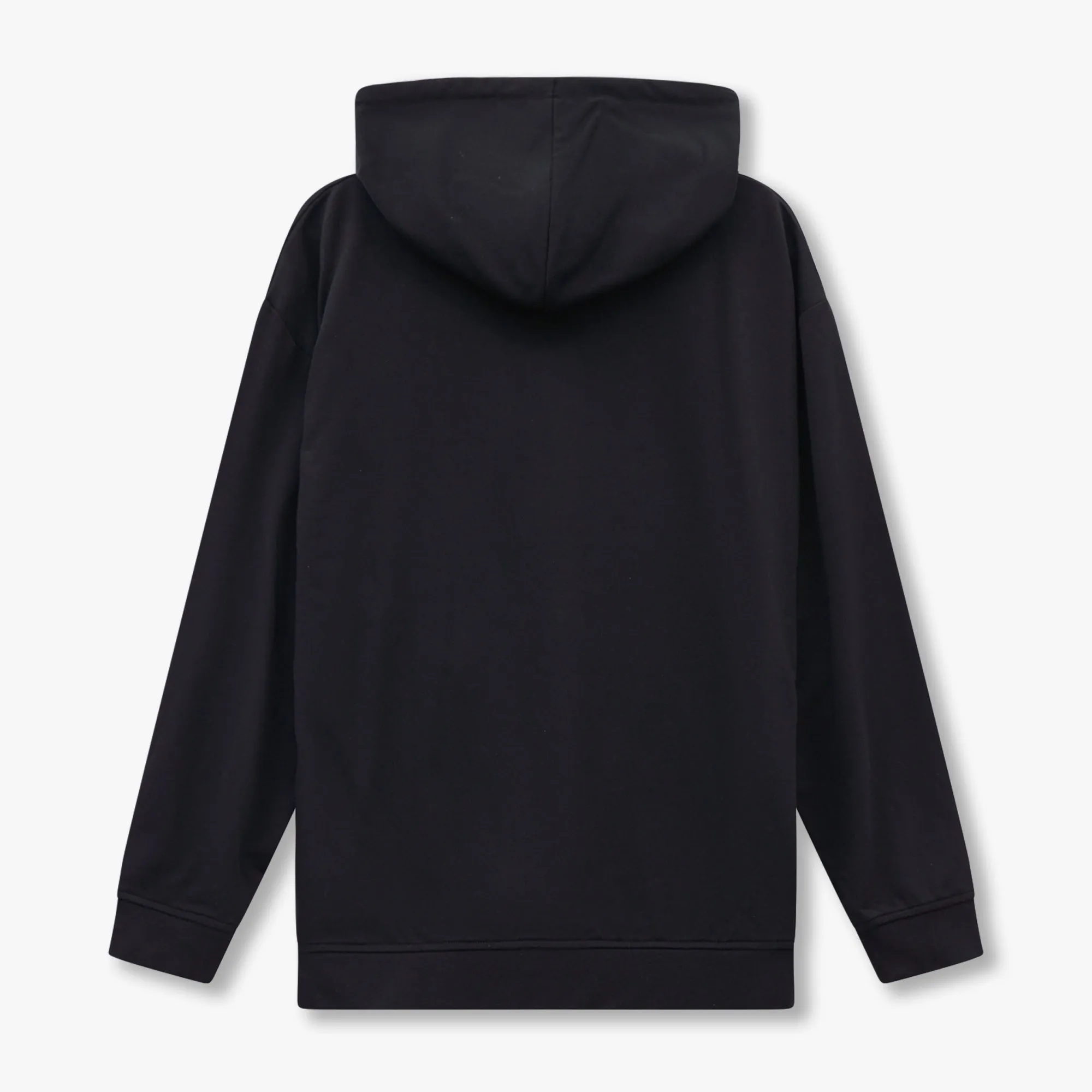 Mens Focus Lightweight Slim Fit Hoodie - Black