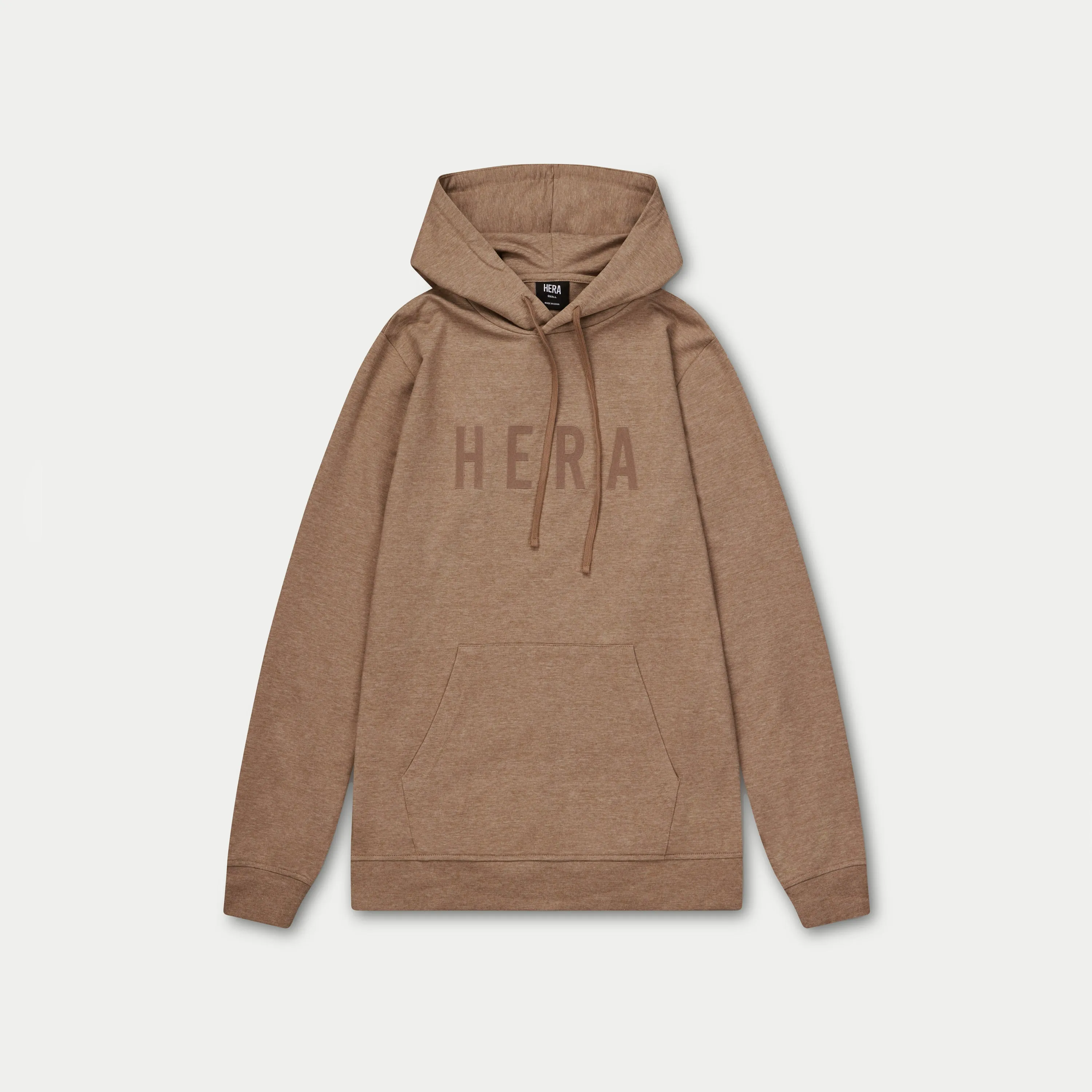 Mens Focus Lightweight Slim Fit Hoodie - Marsh Grey