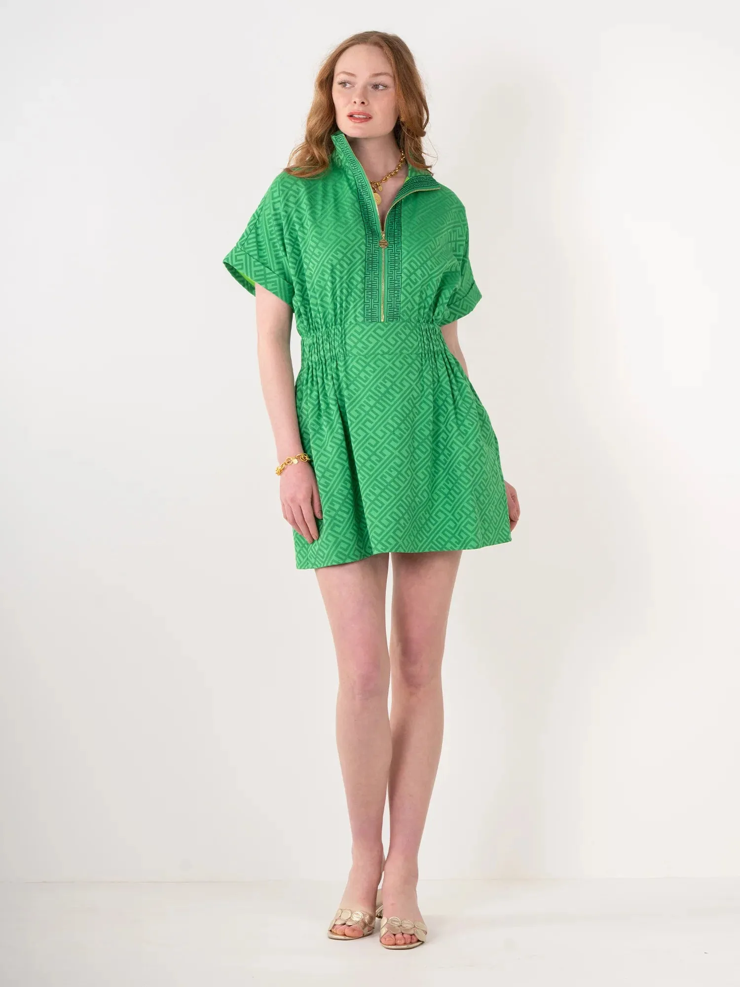 Monogram Pullover Dress