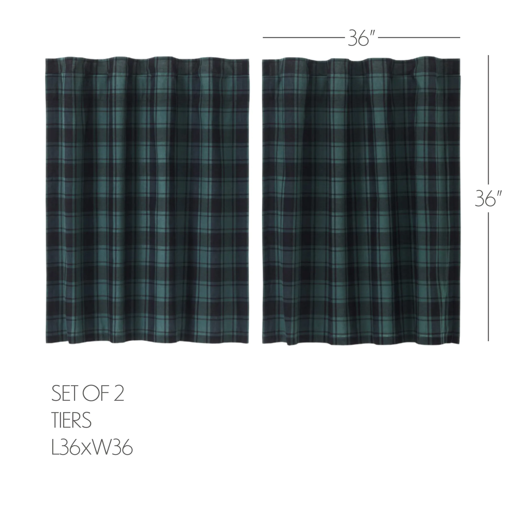 Pine Grove Tier Set of 2 L36xW36
