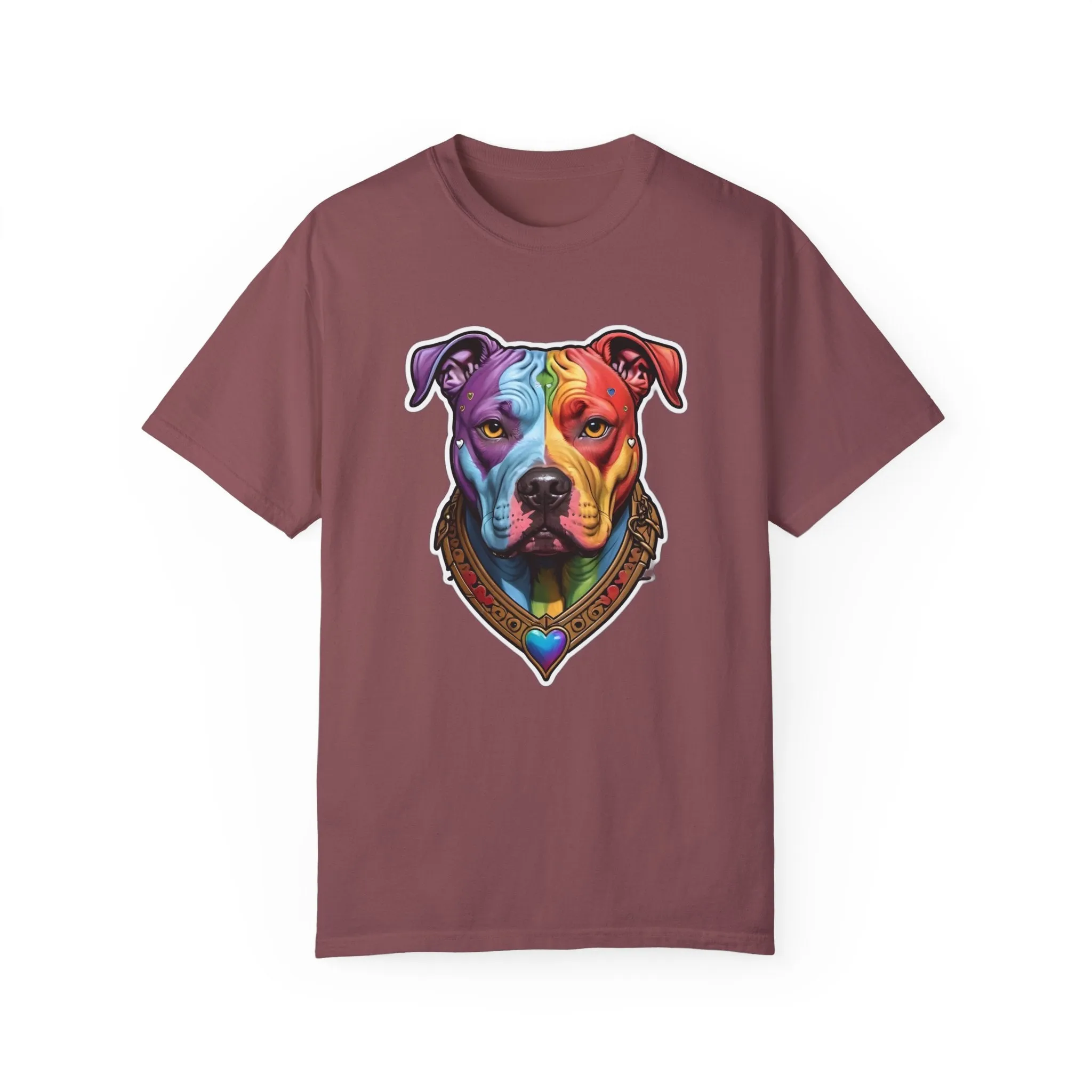 Pitbull Rainbow Head