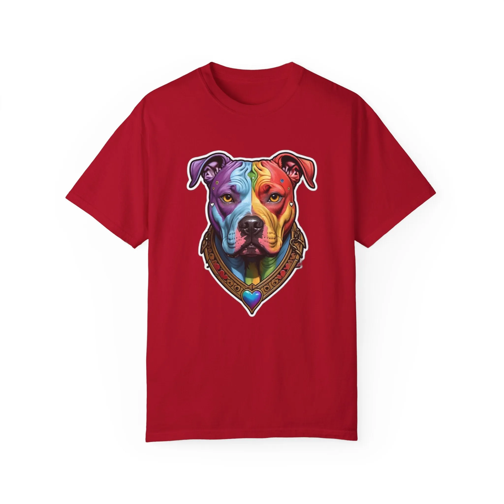 Pitbull Rainbow Head