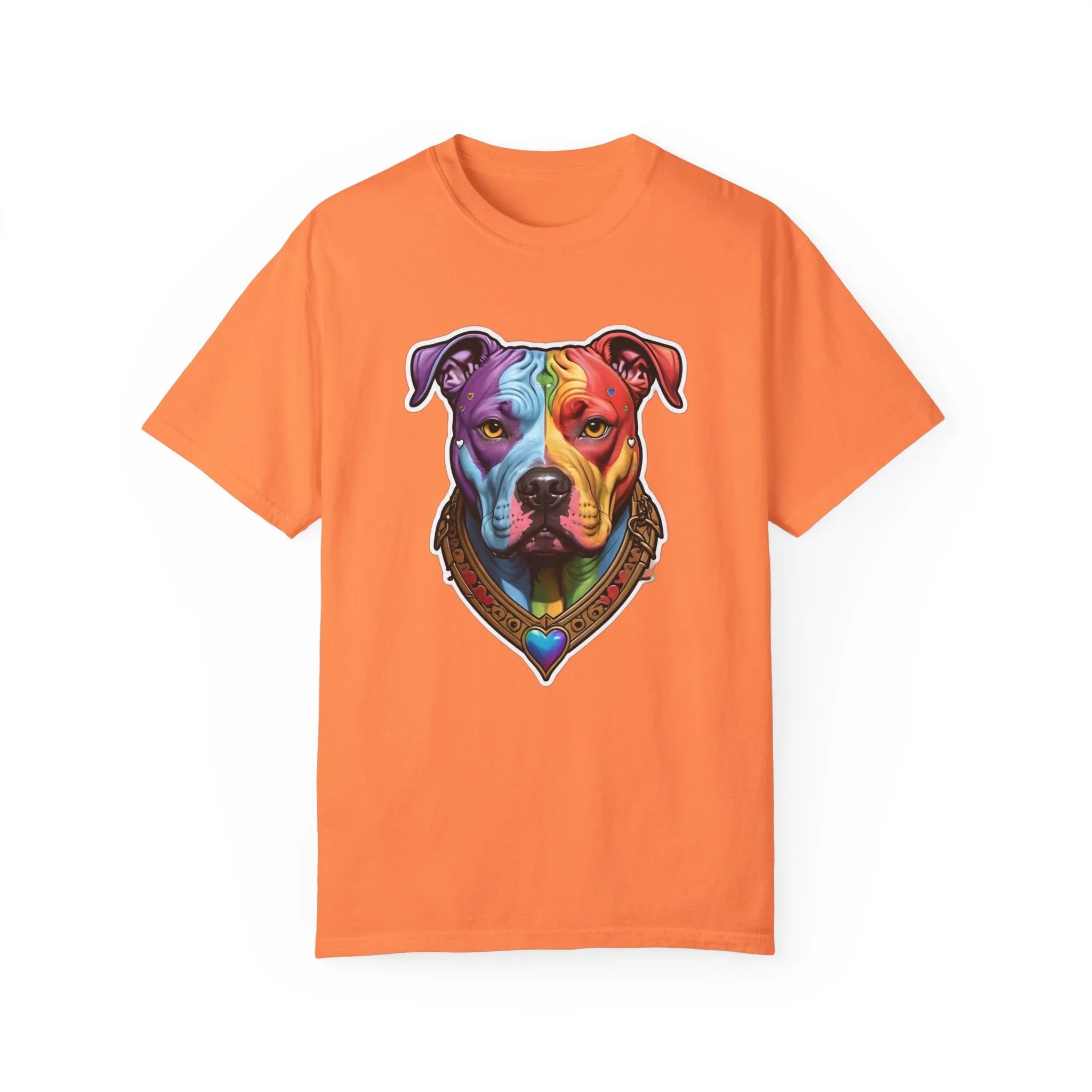 Pitbull Rainbow Head