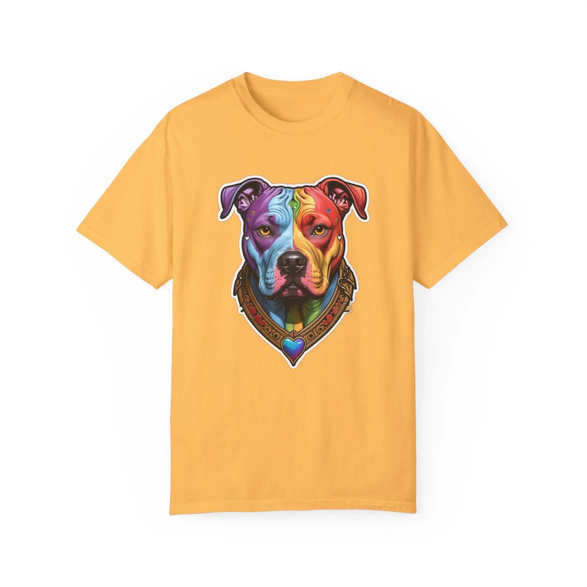Pitbull Rainbow Head
