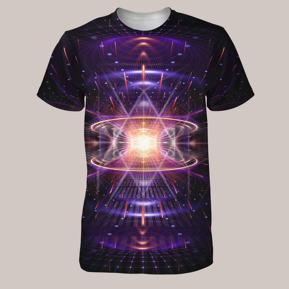 Psychedelic Shirt (UV/RGB, Eco-Friendly, Unisex) | TORUS FLUX