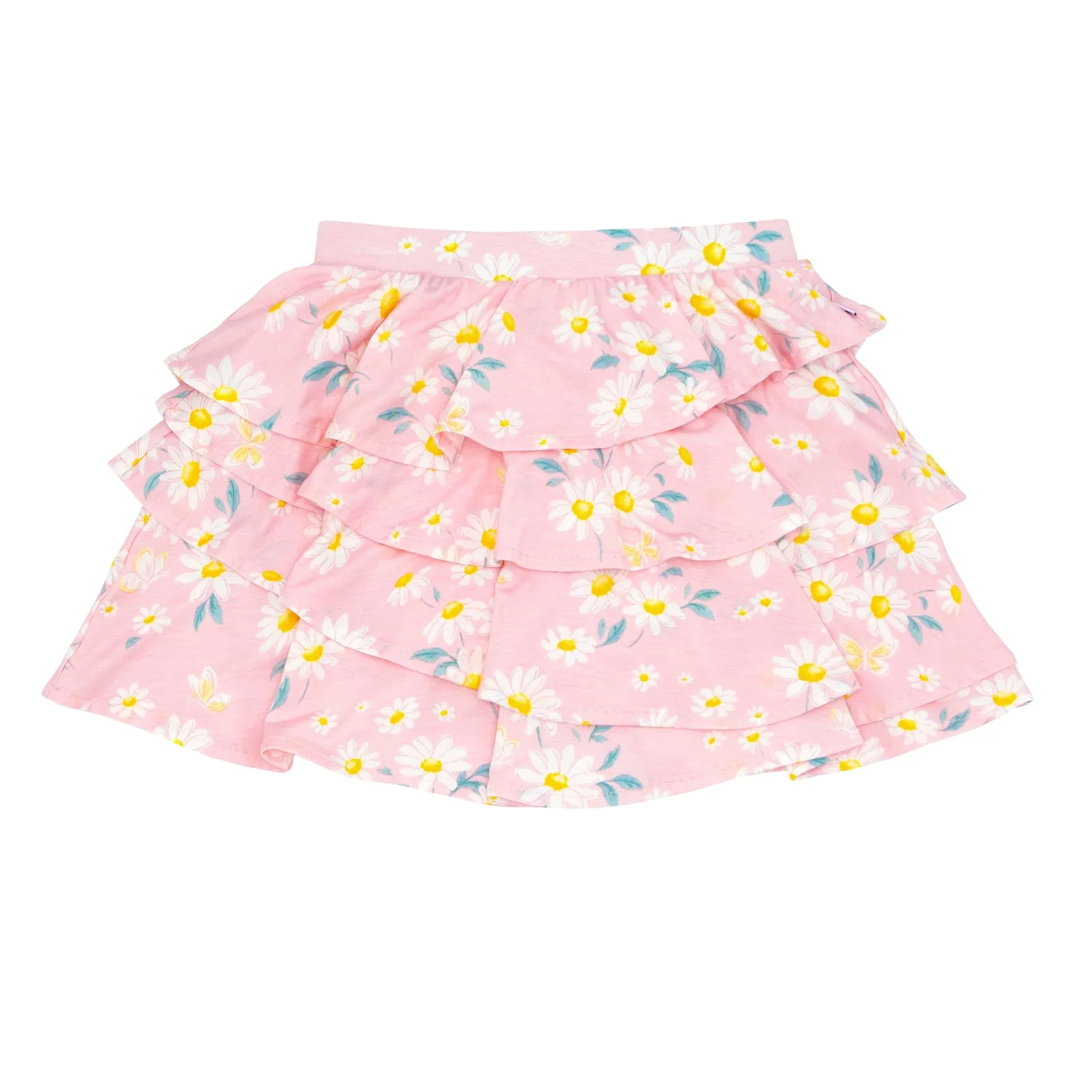 Rosy Meadow Ruffle Skort
