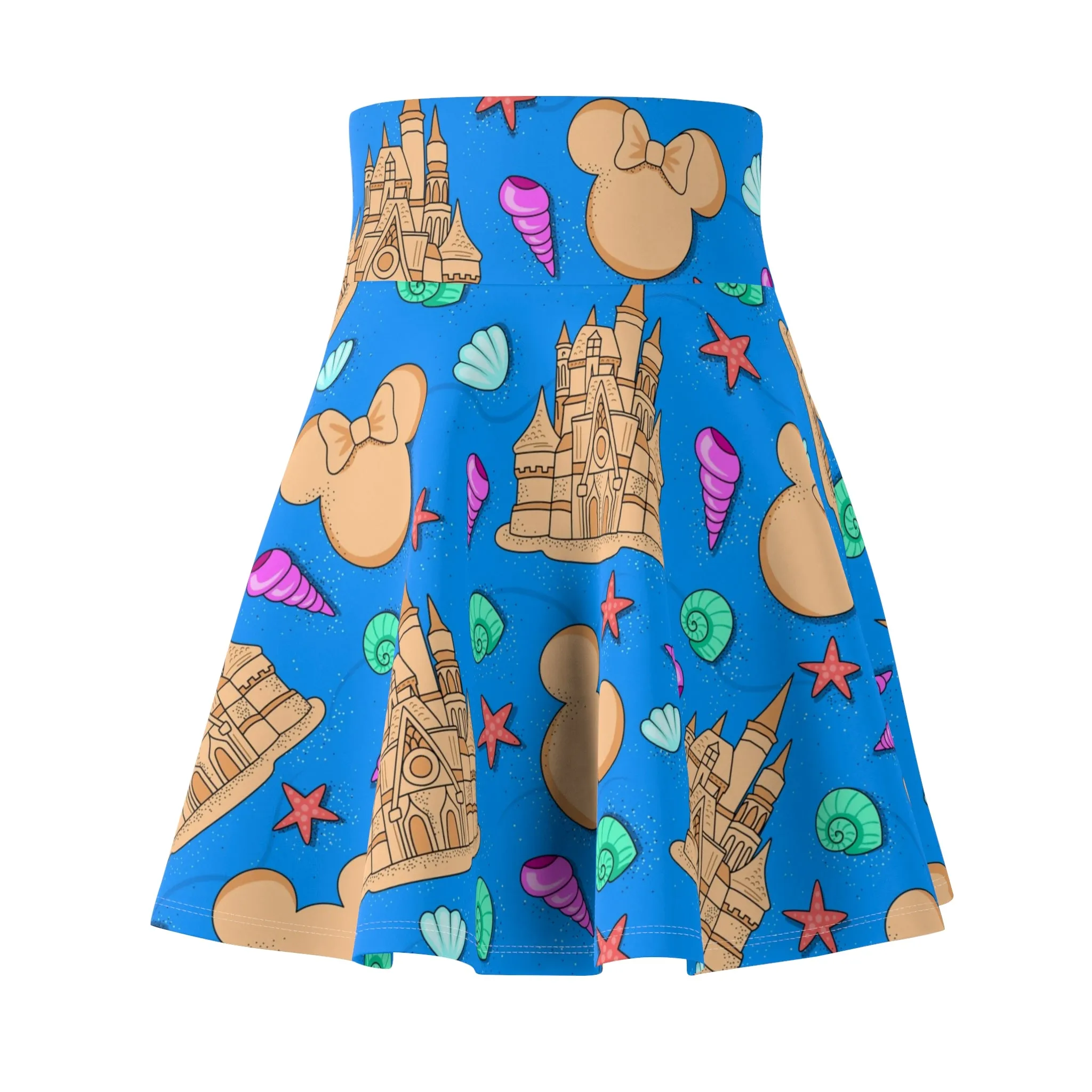 Sand Castles Women's Skater Skirt
