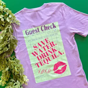 Save Water, Drink Tequila Tee