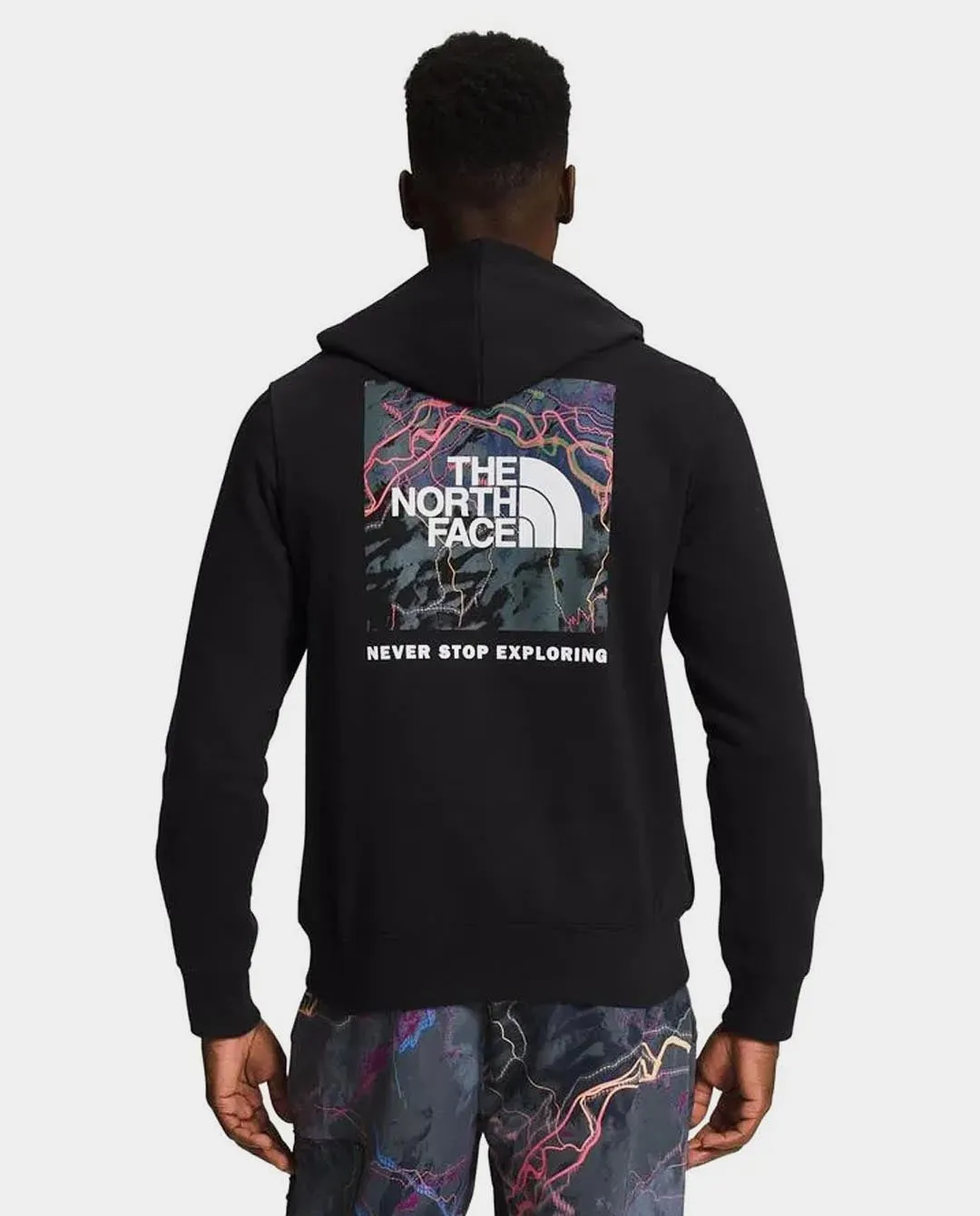 The North Face - Box NSE Pullover Hood - Black/Pattern