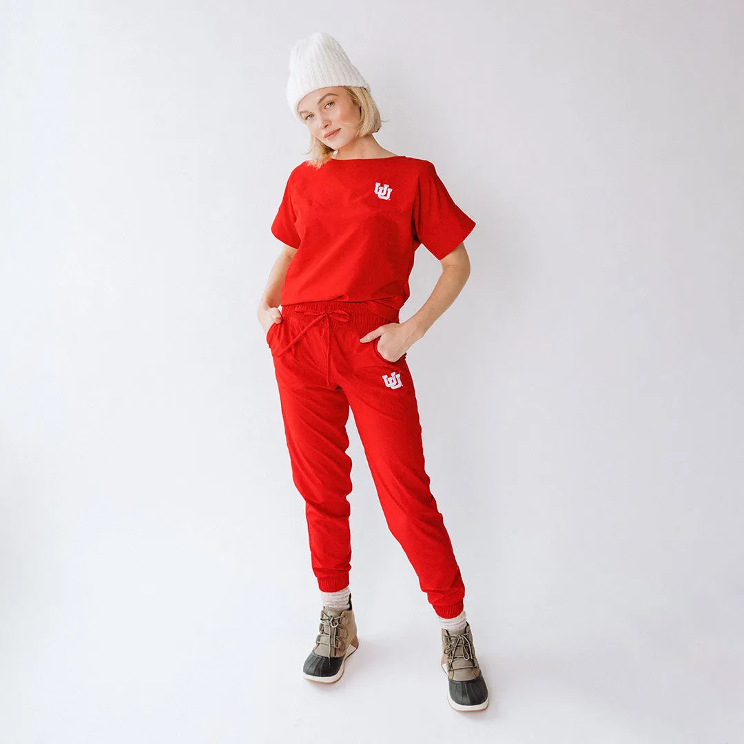 Utah Boss Tee, Crimson