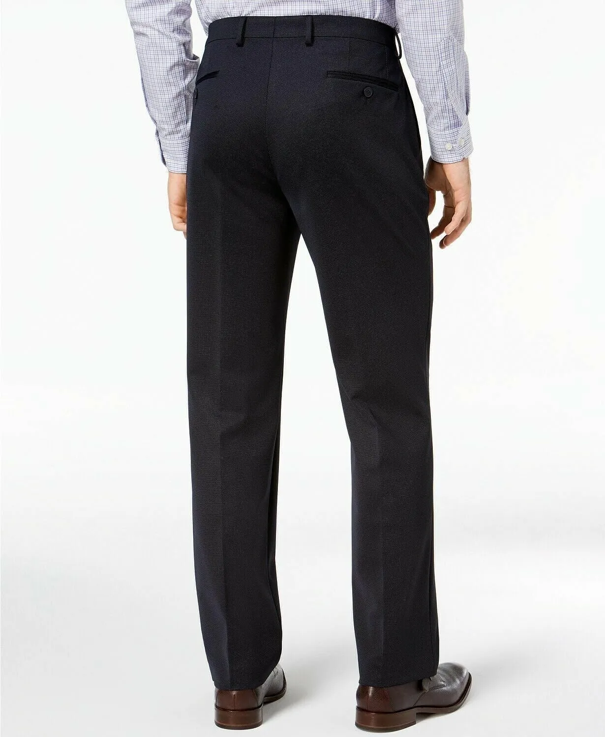 Van Heusen Men's Stretch Performance Two Button Suit - Two Piece Business Suit Jacket and Pants