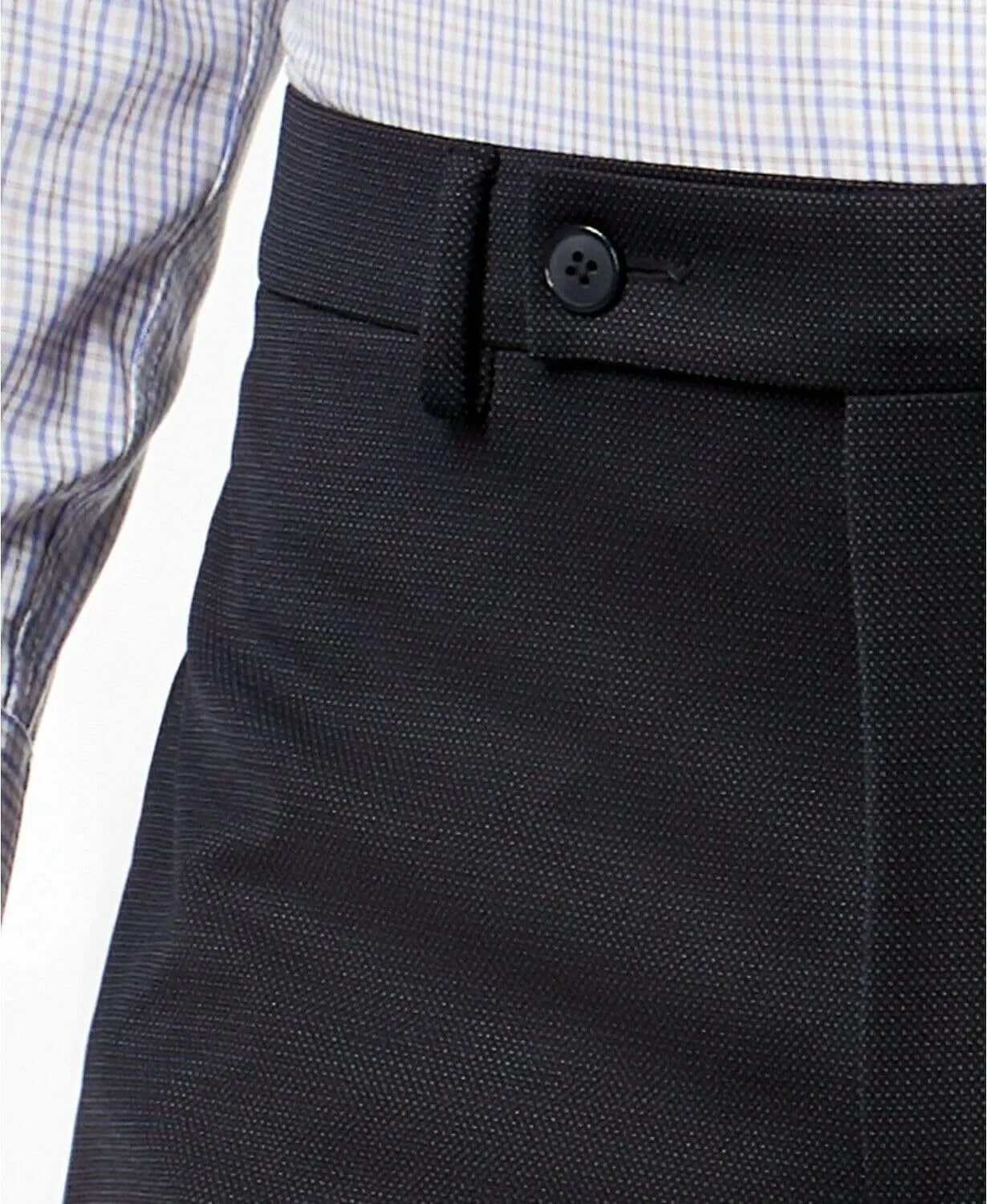 Van Heusen Men's Stretch Performance Two Button Suit - Two Piece Business Suit Jacket and Pants