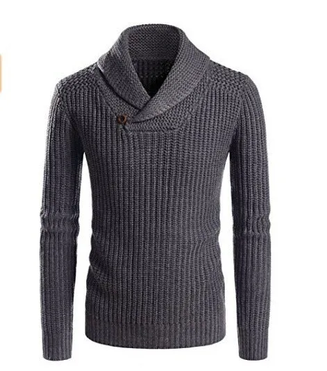 West Louis Turtleneck Pullover Button Sweater